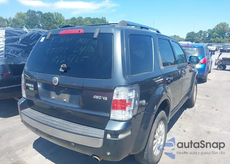 2008 Mercury Mariner Premier z USA, uszkodzony, nr VIN 4M2CU97128KJ03337